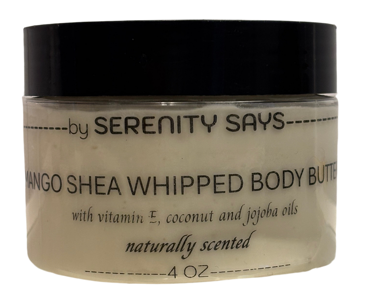 Mango Shea Butter Body Cream, Whipped 4 oz.