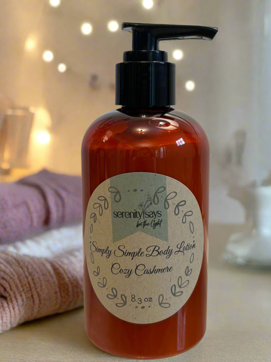 Simply Simple Body Lotion -Cozy Cashmere 8.5 OZ