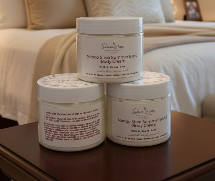 Mango and Shea Luxury Summer Blend Body Cream - Milk and Honey