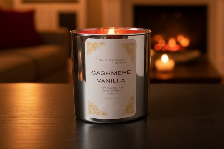 Candle Jar - Cashmere Vanilla 10 oz