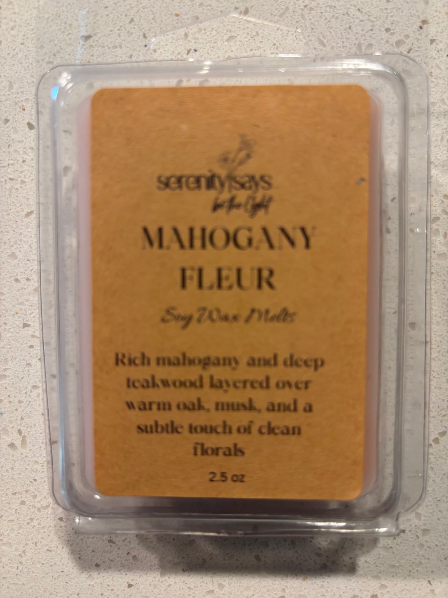 Wax Melts - Mahogany Fleur 2.5 oz Gift Box
