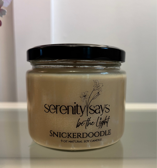 Candle Jar 9oz - Snickerdoodle