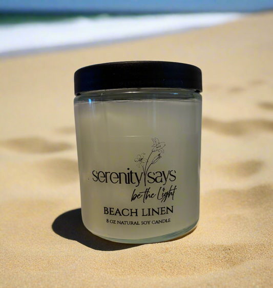 Candle Jar - Beach Linen 8oz