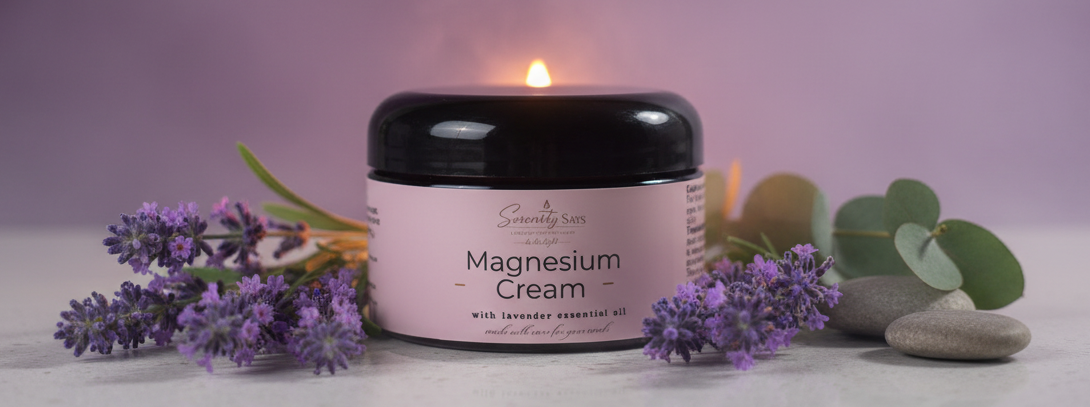 Magnesium Creme with Lavender Essential Oil 4 oz
