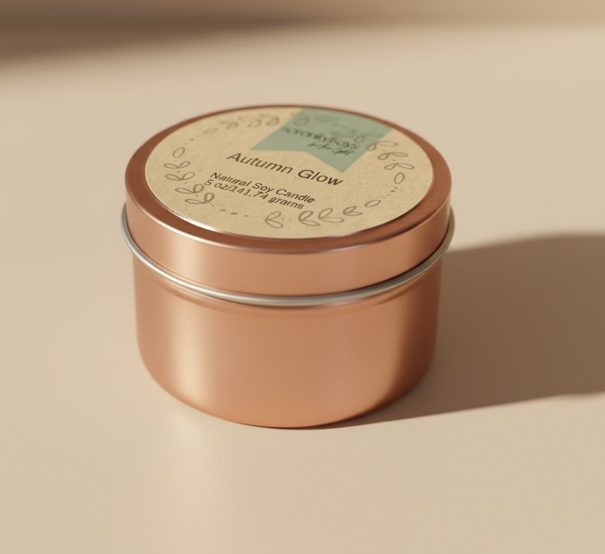 Candle Tin - Autumn Glow 5 oz