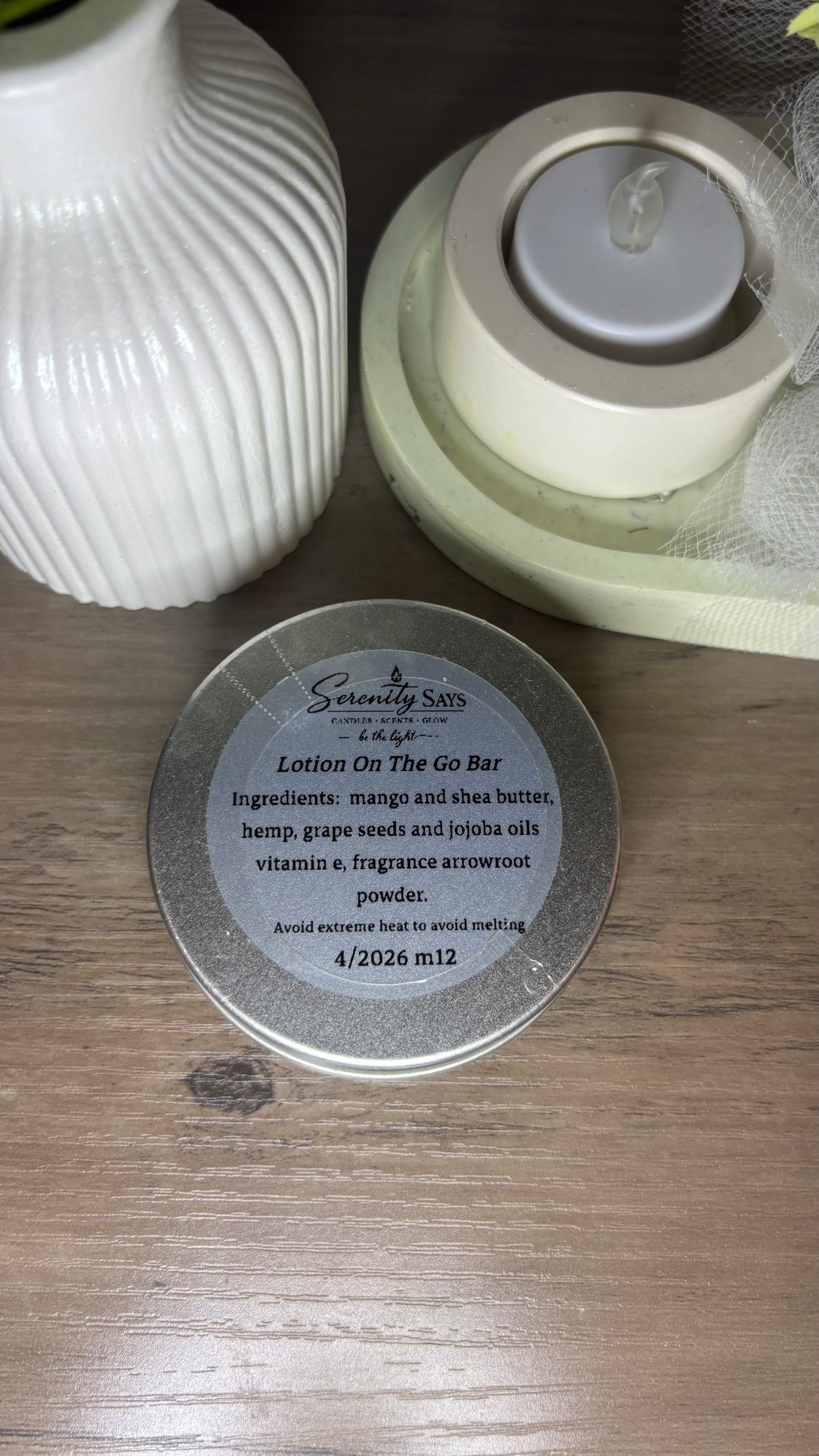 Lotion Bar - honey and oats
