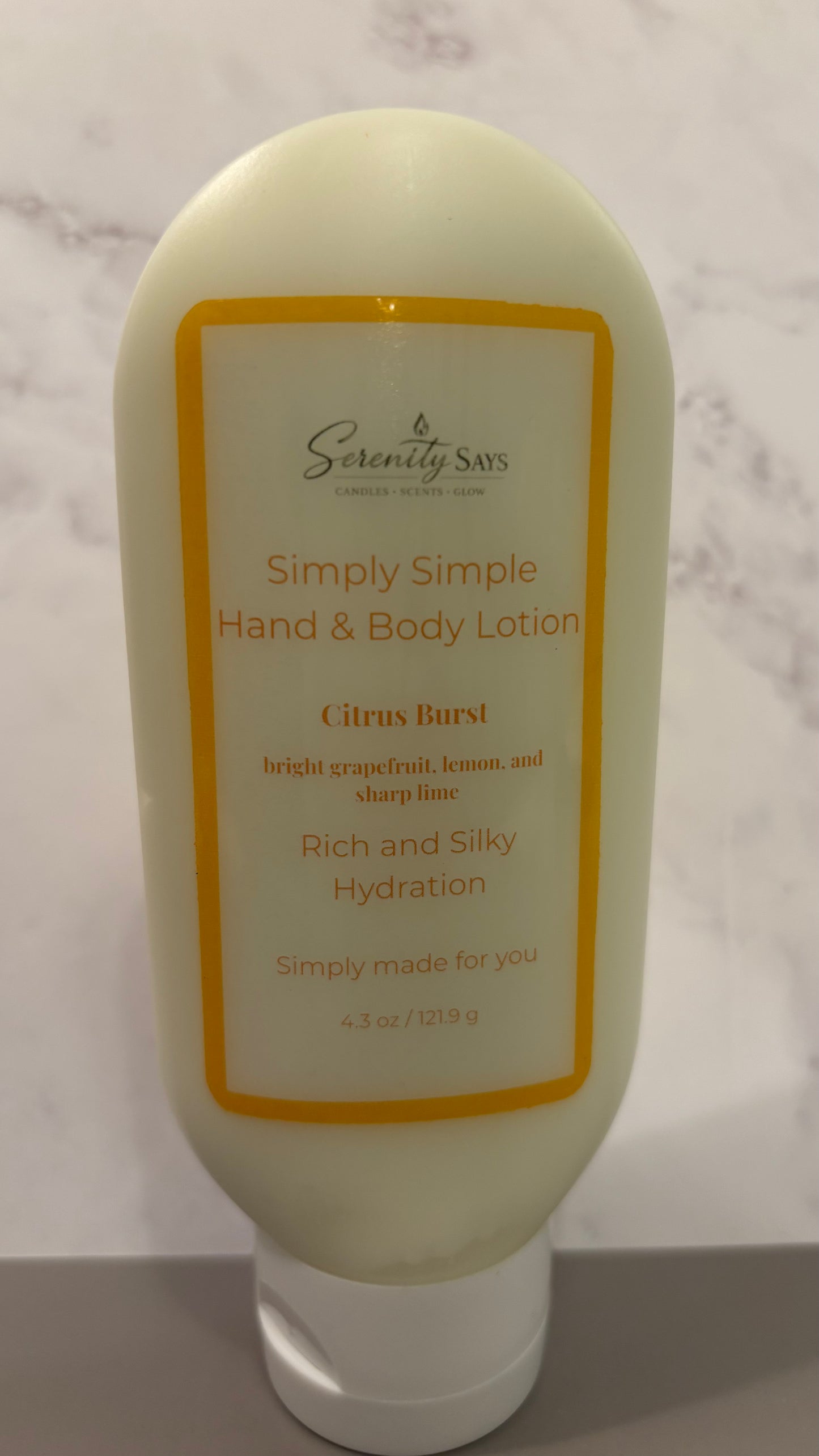Simply Simple Hand and Body Lotion 4.1 oz - Citrus Burst