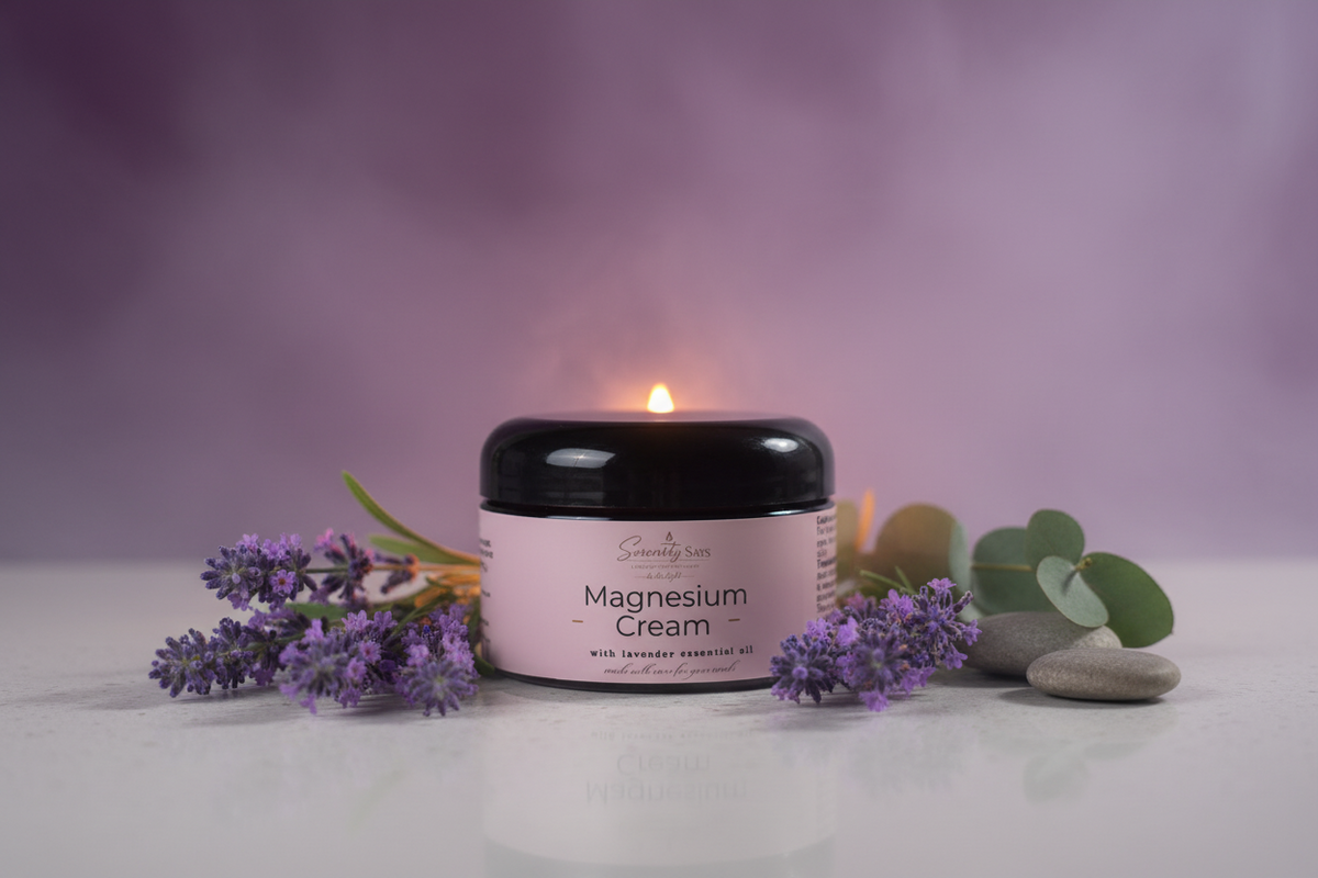 Magnesium Creme with Lavender Essential Oil 4 oz
