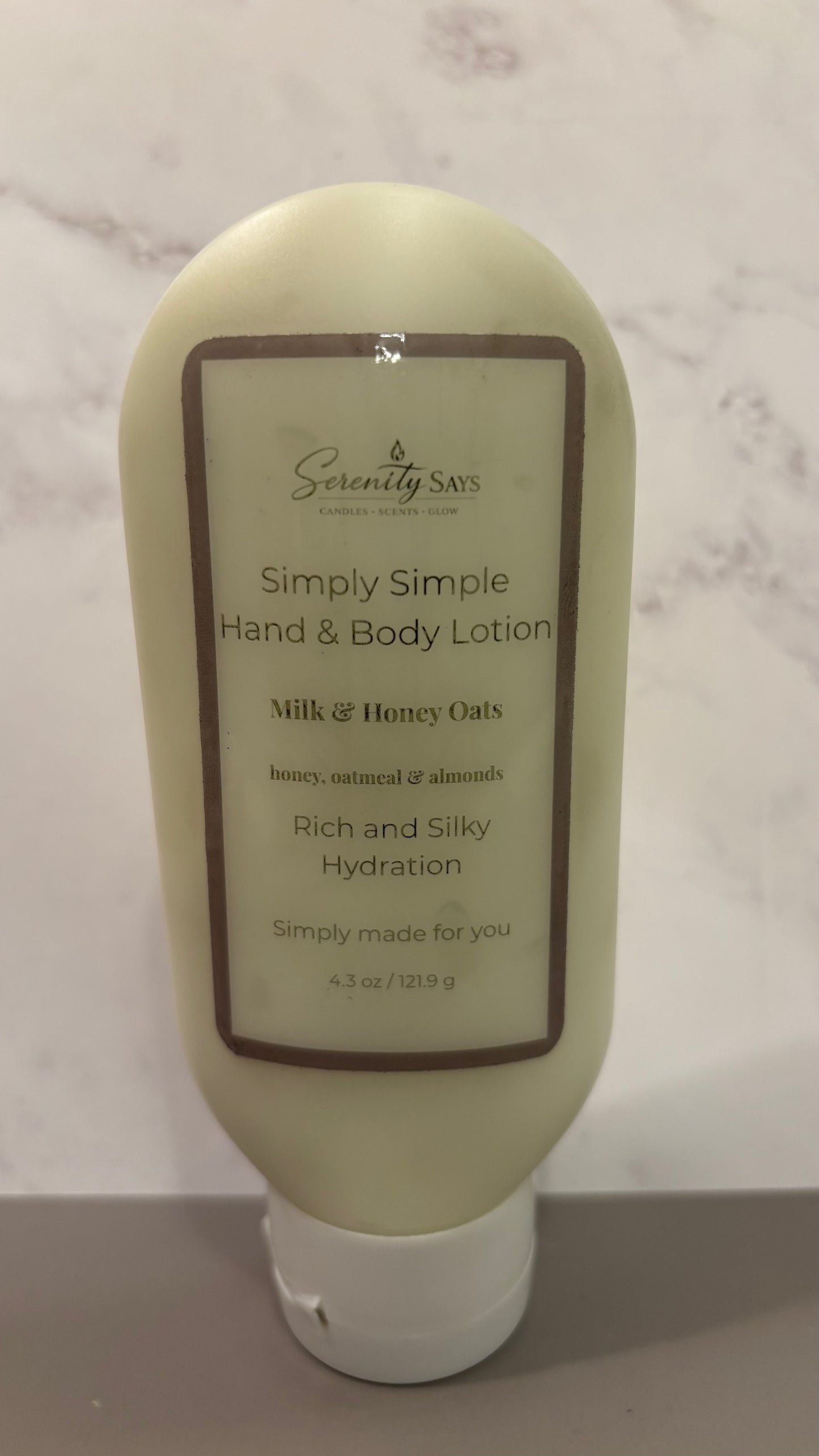 Simply Simple Hand and Body Lotion 4.1 oz -Milk and Honey
