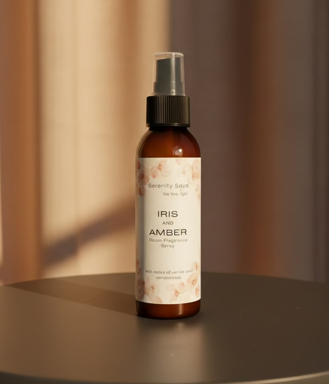 Room and Linen Fragrance Spray - Iris & Amber