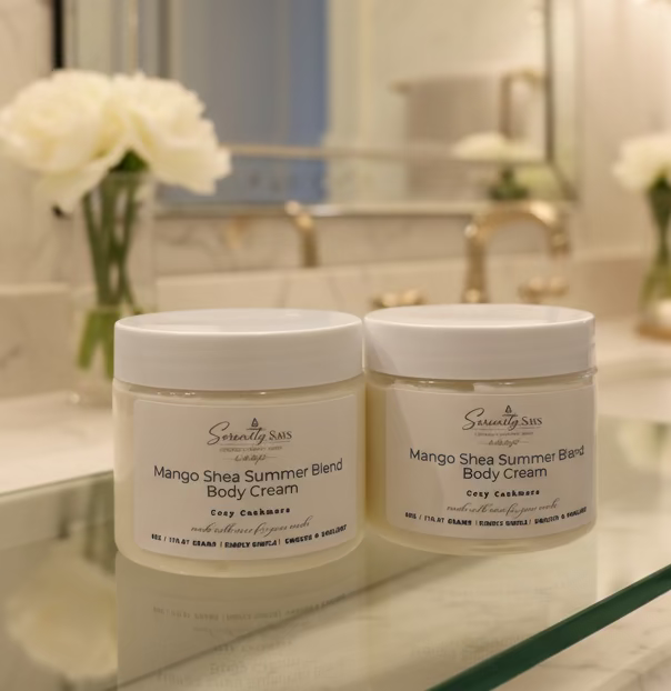 Mango and Shea Luxury Body Butter - Cozy Cashmere