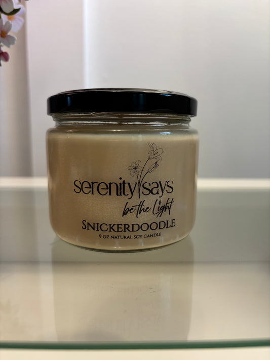 Candle Jar 9oz - Snickerdoodle