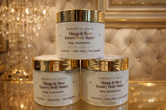 Mango and Shea Luxury Body Butter - Cozy Cashmere